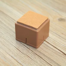 4 шт./компл. прямоугольный чехол для ножки стула ножка для мебели подушечки ноги Чехлы анти-скольжение стул покрытия для ног с круглым дном круг для стола