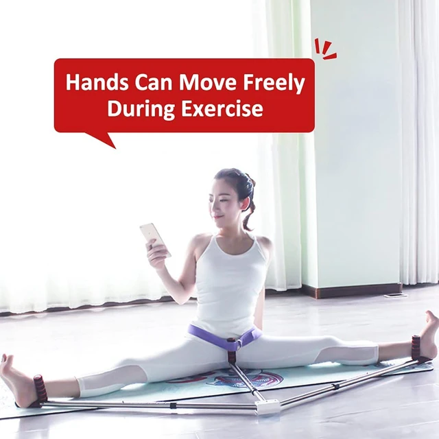 3 Bar Leg Stretcher Stainless Steel Adjustable Split Stretching Device Yoga  Dance Ballet Exercise Flexibility Training