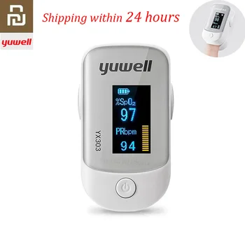 

IN Stock Youpin Yuwell YX303 YX305 Oximeter OLED screen Digital Fingertip Pulse Care High-speed sensor Auto health for family