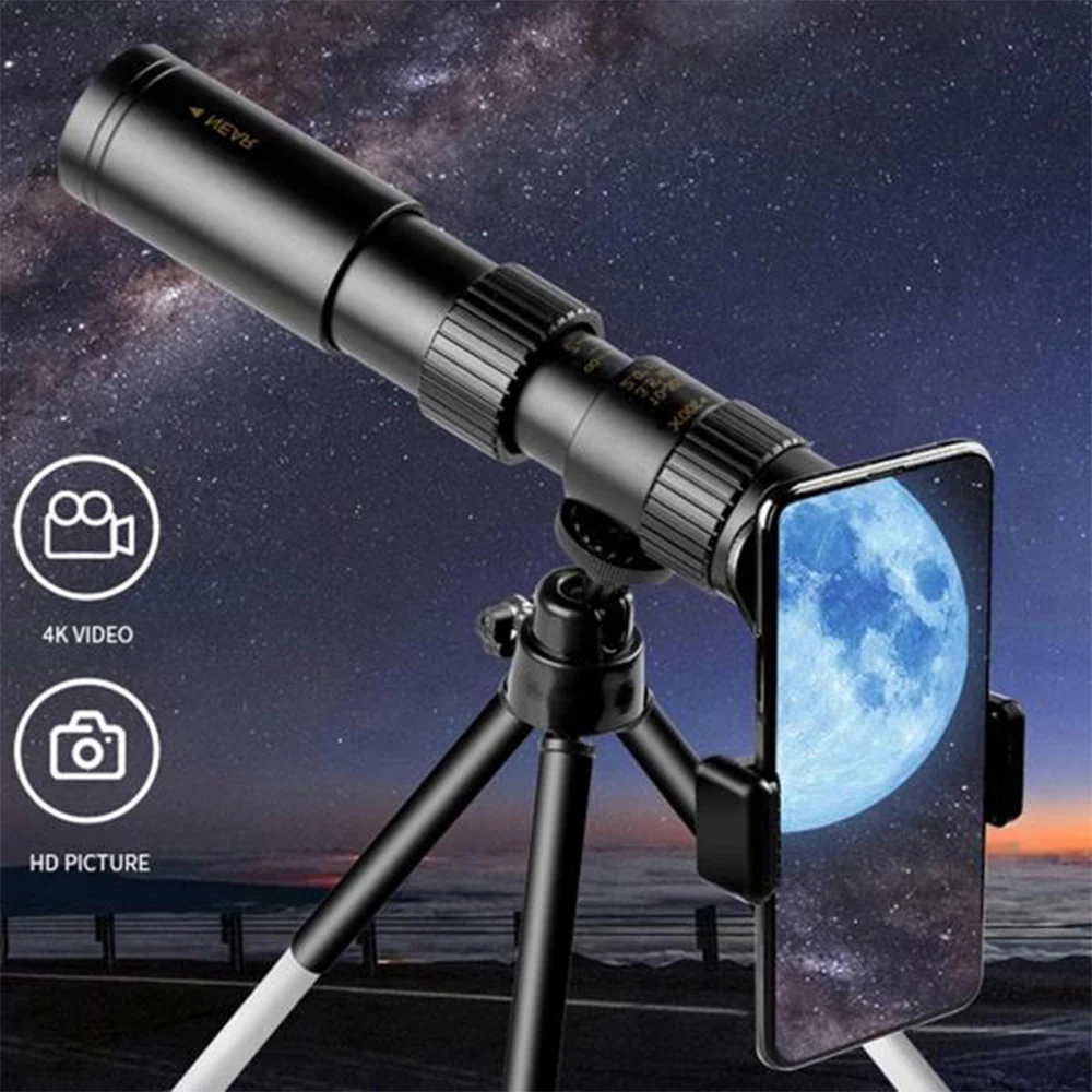 4k 10 300x40mm telescopio monocular super telefoto zoom 01