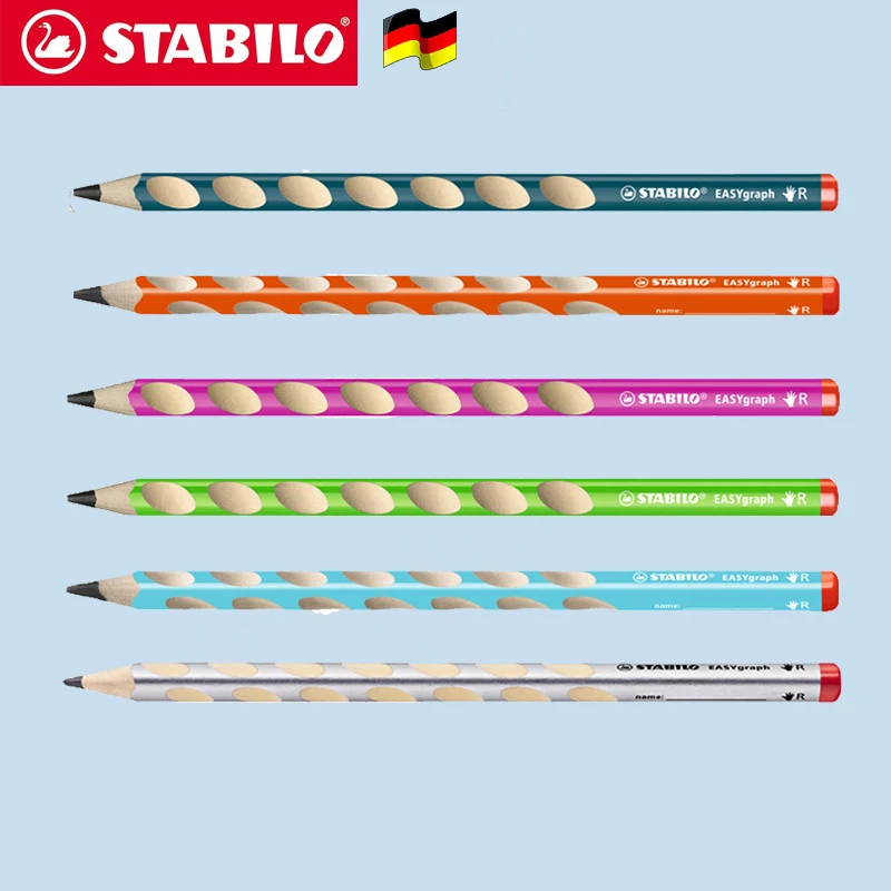 12 шт./компл. Stabilo EasyGraph эргономичный графитовый карандаш HB безопасные нетоксичные