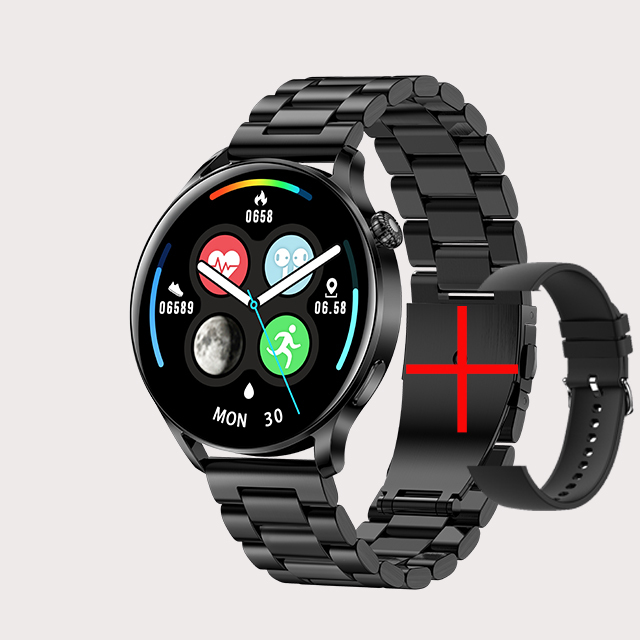 Fashion New Women Smart Watch Men Sports Waterproof Smart Watch Ladies Heart Rate Blood Pressure Bluetooth Call Watches+Box