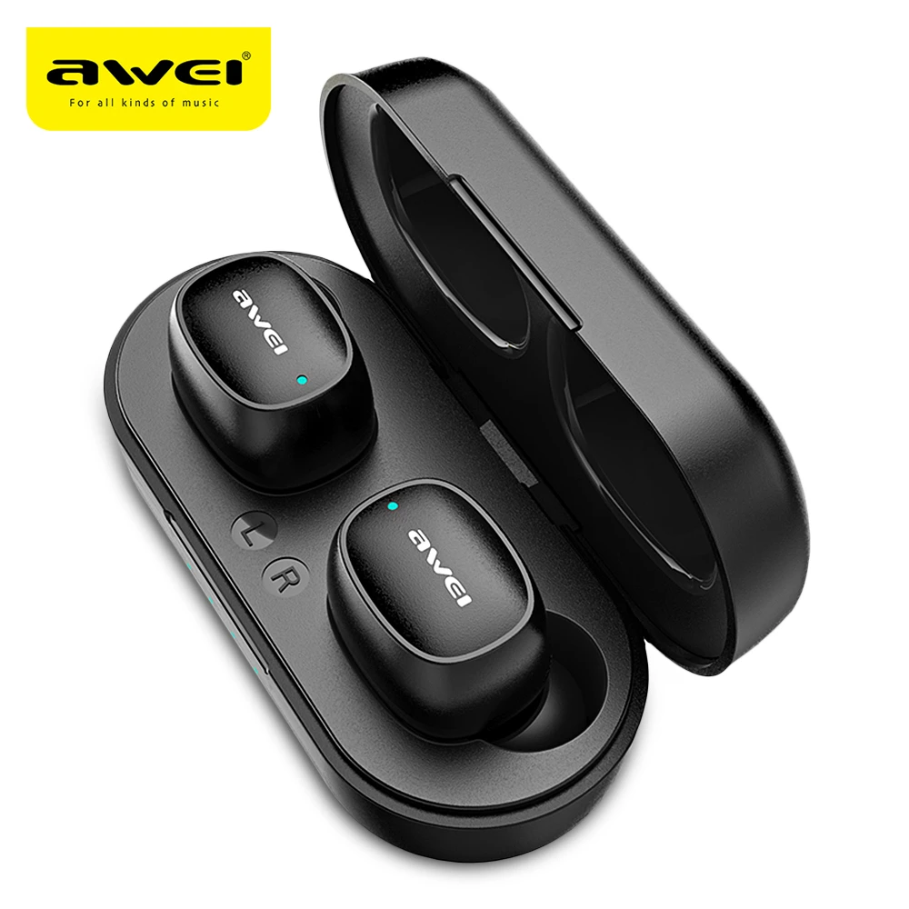 オリジナル Awei T13 Bluetooth イヤホン 5 0 ワイヤレス防水タッチミニイヤフォンハイファイサウンドダイナミックスピーカー 300mah イヤホン Bluetooth Earphones Headphones Aliexpress