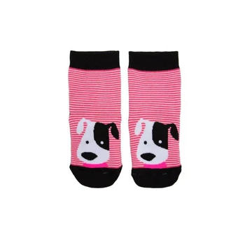 

Children's terry socks, coral color, size 12