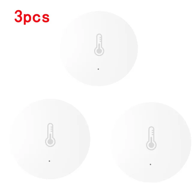 3pcs mijia humidity Xiaomi AQara умный датчик температуры и влажности воздуха работает с Android IOS APP управление - Цвет: 3pcs mijia humidity