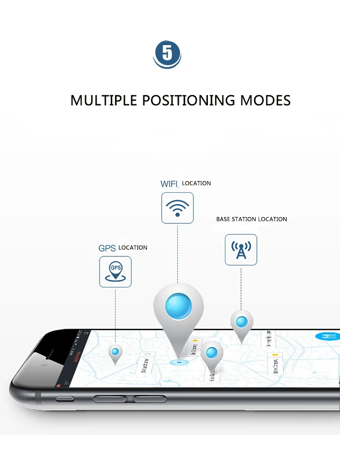 Mini GPS Tracker Locator Module GPS+ Beidou Positioning+ Base Station Real-Time Locator Fence Alarm High Integrated Tracking