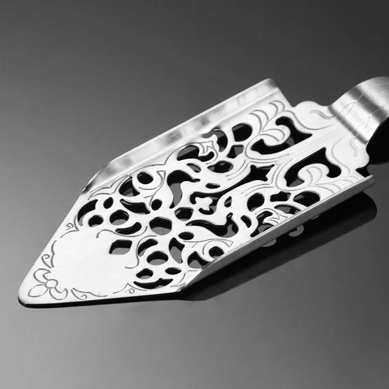 DEOUNY New Absinthe Spoon 304 Stainless Steel Fountain Cocktail Bar Utensils Glass Cup Drink Ware Filter Bar Spoon Accessories