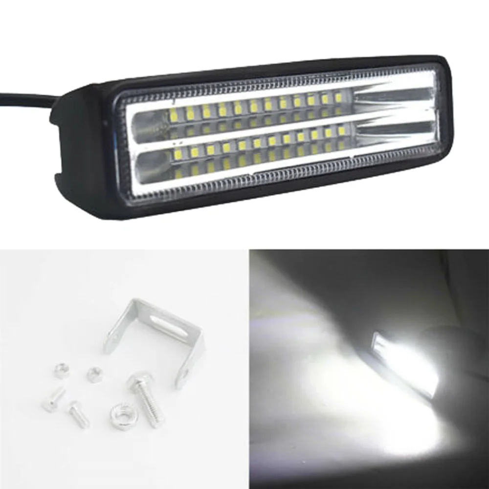 

car 72W Work Light Bar Spotlight Beam LED high quality Car Off-Road Vehicle Driving Fog Lamp Work Light accessories