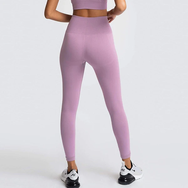 Solid Leggings Women Seamless Fitness Slim High Waist Leggings Push Up Gym Workout Women Clothing Running Anti Cellulite Pants pink leggings