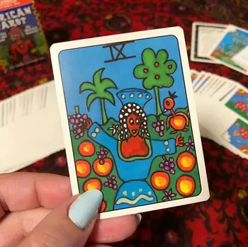 

Full English 100% Original African Tarot cards Factory Made High Quality Tarot Deck Board Game Cards