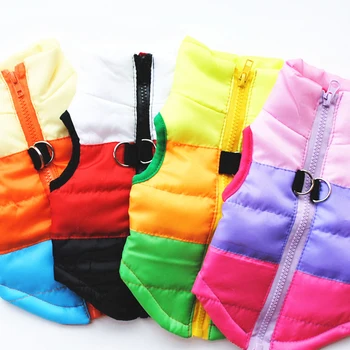 

Jacket Padded Dog Clothes Pet Windproof Sweatshirt Warm Clothes For Dogs Cats French Bulldog Dog Costume Pet Clothes Chihuahua