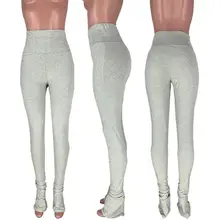 

75% HOT SALES!!! Women Slim Fits High Waist Stacked Bottom Leggings Skinny Pants Sports Trousers