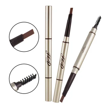 

Automatic Double Headed Eyebrow Pencil with Eyebrow Brush Waterproof And Sweatproof Not Smudge Makeup Fragrance