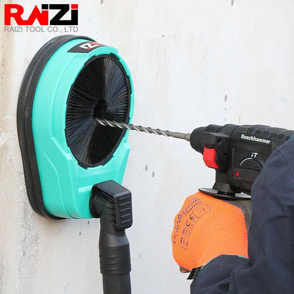 Фото Насадка для сверления пыли Raizi, 1 шт., инструмент для перфоратора, бетонного сердечника, максимальный диаметр 120 мм, насадка для сбора пыли №2