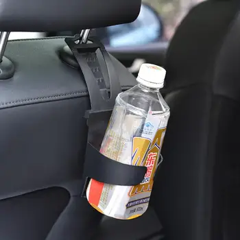 

Window Seat Headrest Universal Vehicle Car Truck Door Mount Drink Bottle Cup Holder Stand Black Car Interior Accessories TXTB1