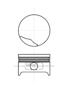 

Piston in K-Te Renault Megane I 1.6 Nural art. 87-104200-00