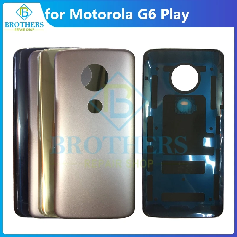 Корпус батарейного отсека для Motorola Moto G6 Play задняя крышка xt1800 стеклянная задний
