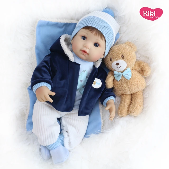 Bebe reborn corpo macio silicone real toque boneca do bebê brinquedo  realista criança crianças aniversário presente de natal popular melhores  amigos - AliExpress