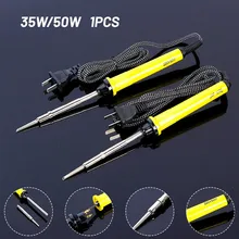 

Soldering Iron 35W 50W Solid Ceramic Heating Core Electric Solder Iron Rework Station Mini Handle Heat Pencil Welding Repair Too