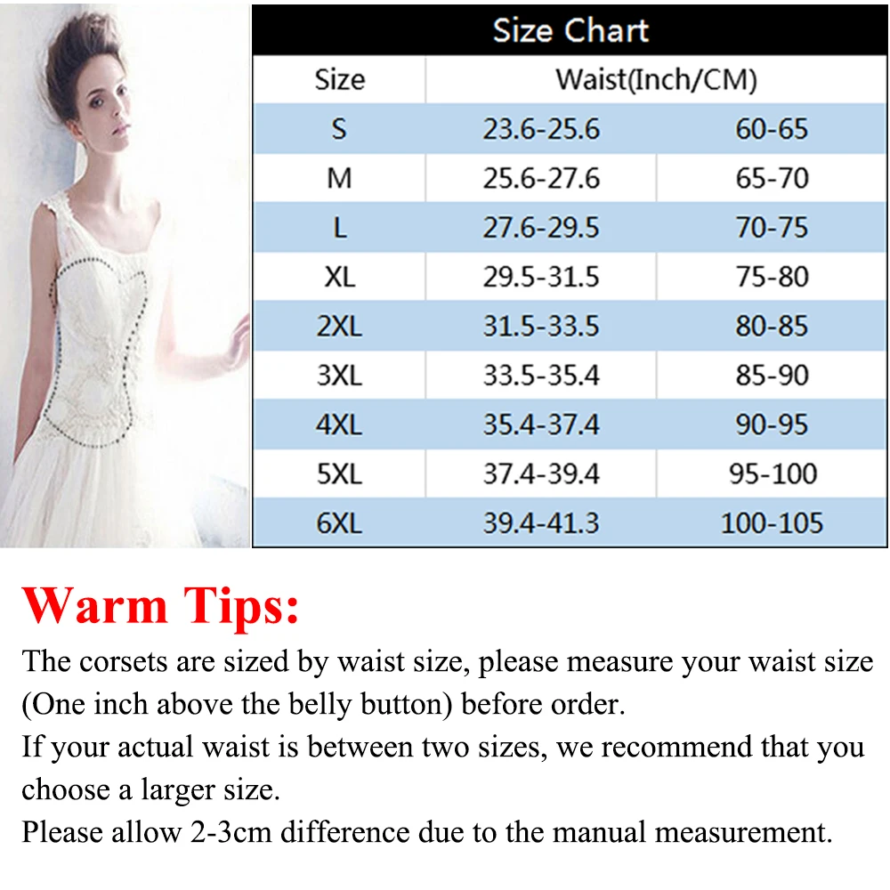 Women Corset Bustier Top Body Shaper