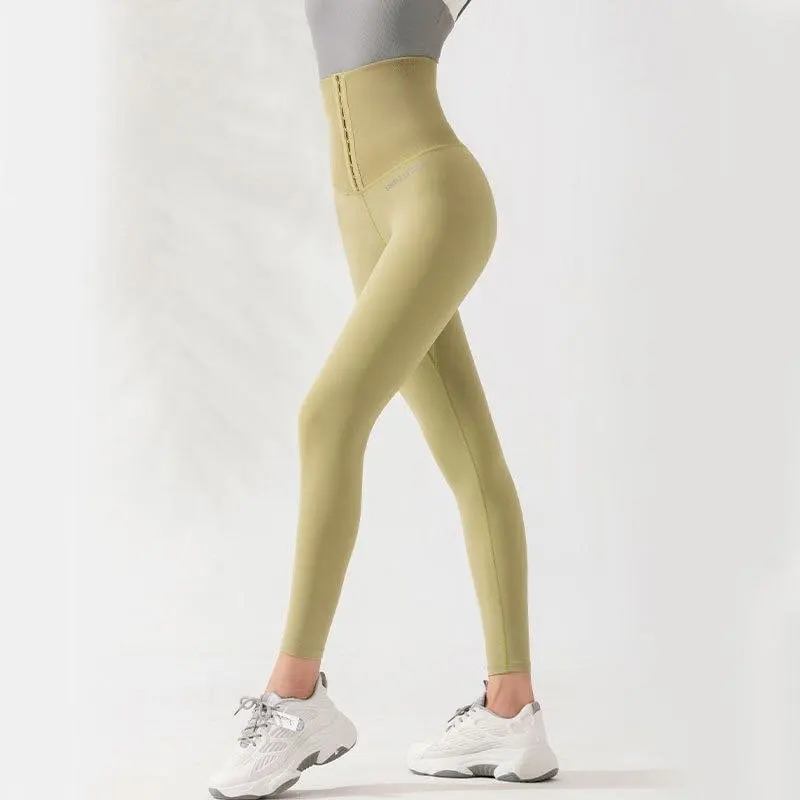 Corset High Waist Sports Leggings Women 