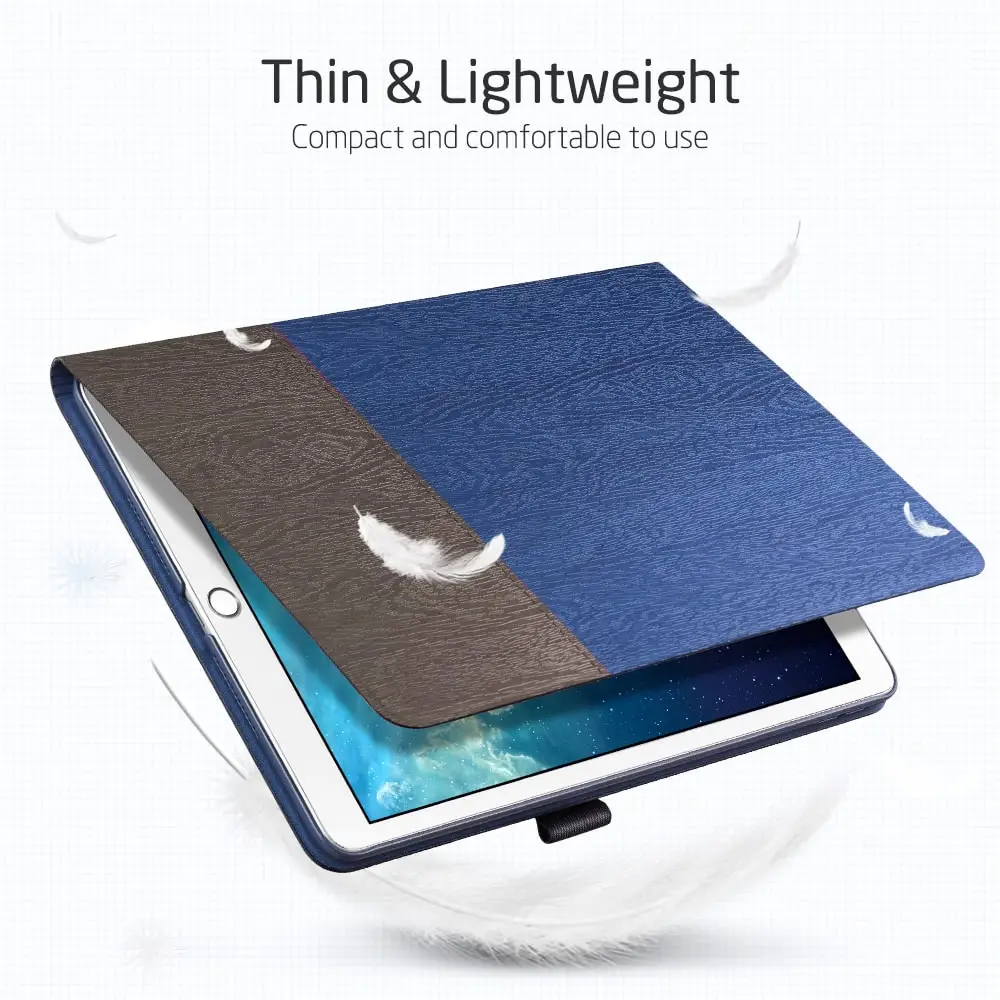 Чехол-книжка ESR Urban Premium для iPad 7th Gen 10,", простая оксфордская ткань из искусственной кожи, умный чехол для iPad 7 чехол
