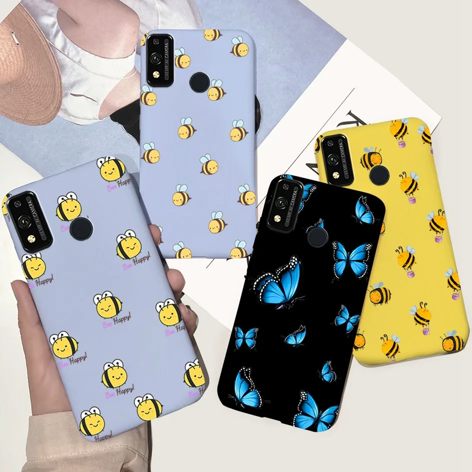 Floral Silicone Phone Case - Soft Protective Cover