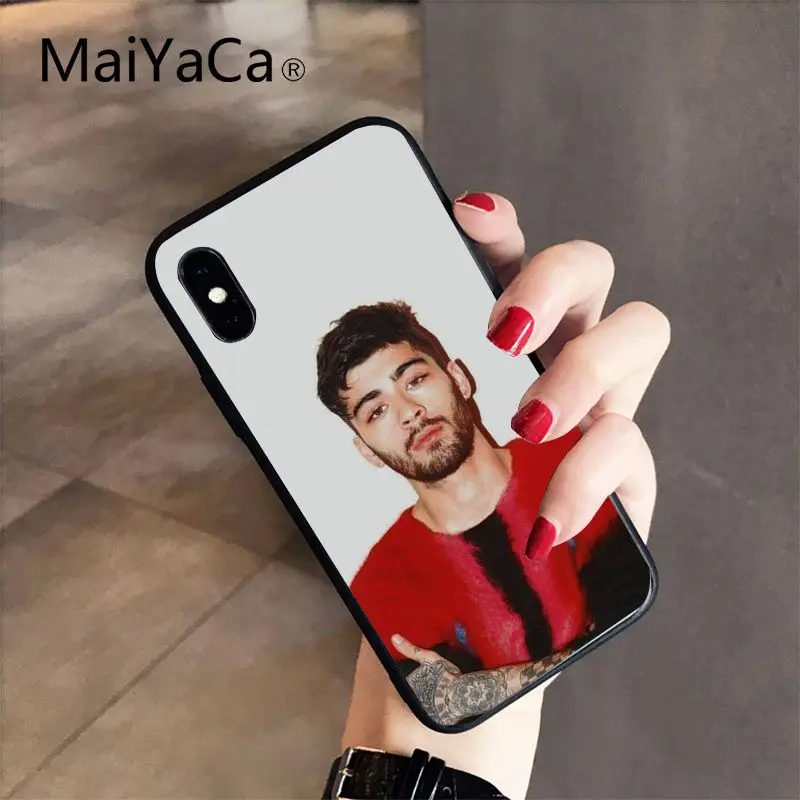 8 MaiYaCa для iphone 7 XSMAX чехол Zayn malik роскошный высококачественный чехол для телефона iphone 7X6 6S 8 Plus X 5 5S SE XR XS XSMAX - Цвет: 8