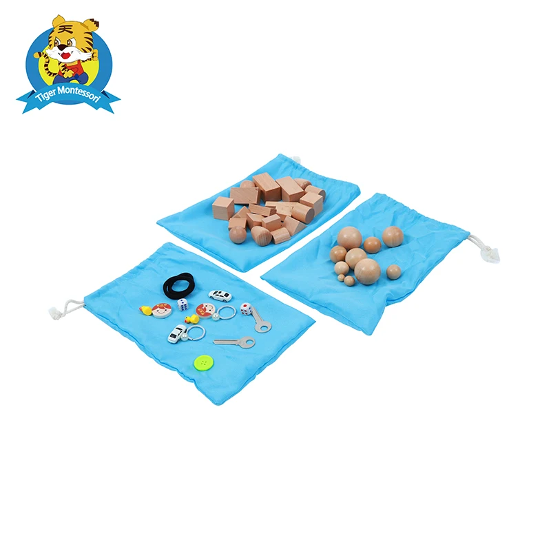 montessori sensorial Stereognostic Bag toy | Игрушки и хобби