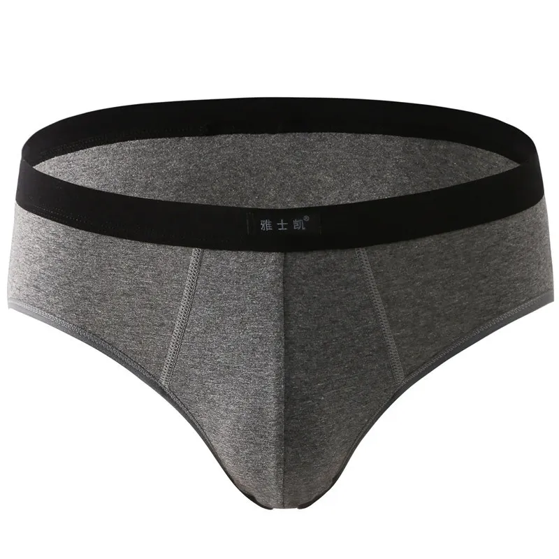 4pcs/lot Free Shipping Cheapest 100 Cotton Mens Briefs Plus Size Men