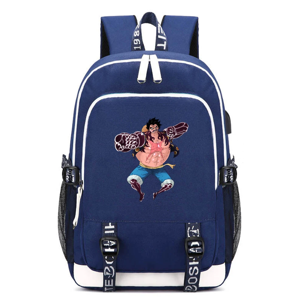 One piece Аниме Bookbag Monkey D. Luffy Cos женский рюкзак Оксфорд школьные сумки для девочек-подростков унисекс дорожная сумка Rugzak