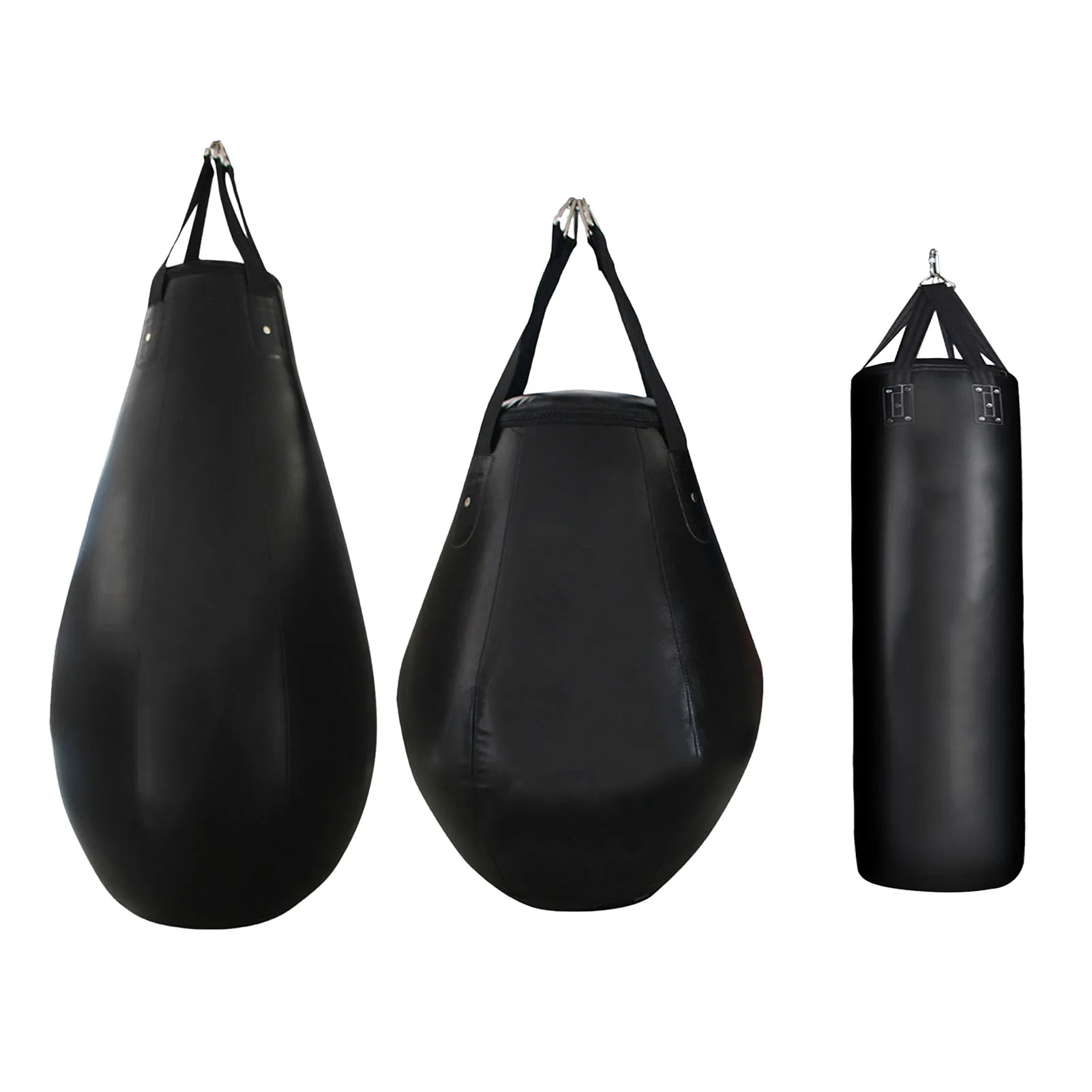 FitnessUnfilledPULeatherPunchingBagKickBoxingHeavyTrainingBag