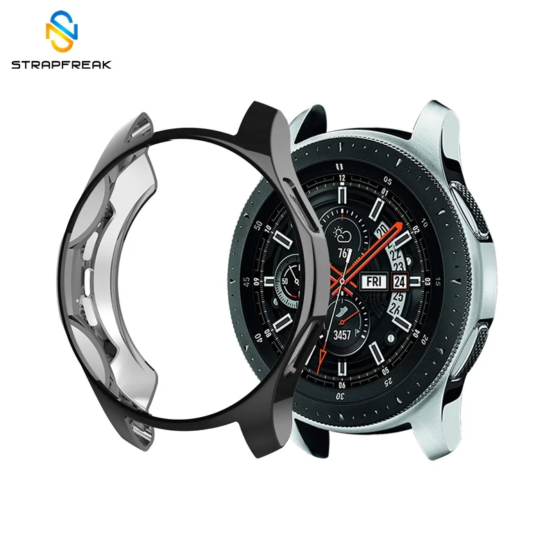 Защитный чехол для samsung Galaxy Watch, 42 мм, 46 мм, защитная крышка, мягкий Ультратонкий чехол из ТПУ, полная Защитная повязка для gear S3