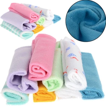 

8Pcs Baby Infant Newborn Soft Bath Towel Washcloth Bathing Feeding Wipe Cloth