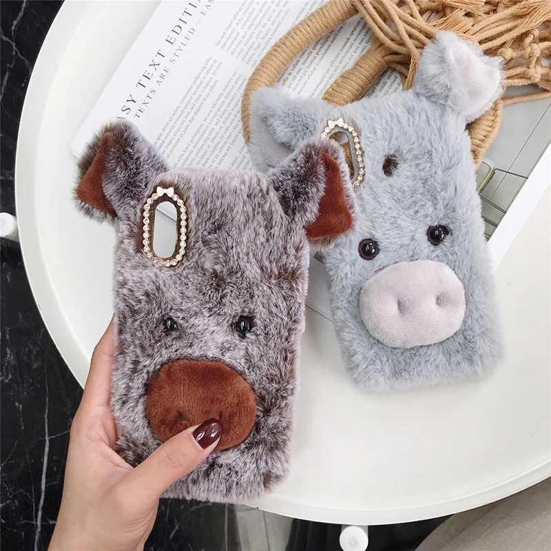 Модные красивые длинные волосы Luckly Pig дизайн стильный защитный кожаный чехол для телефона для Cubot J7 R15 Pro гелевый силиконовый Etui