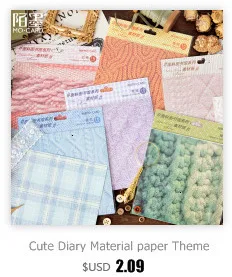 Desire Store Series Note Paper bullet journal sticker Background paper Diary stickers No stickiness