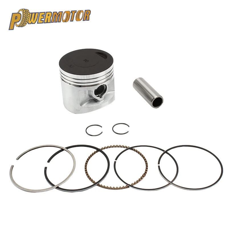 

Motorcycle 55mm Piston and 15mm Pin Ring Set Fit For LIFAN 140cc Engine Off Road Pit Dirt Bike Parts