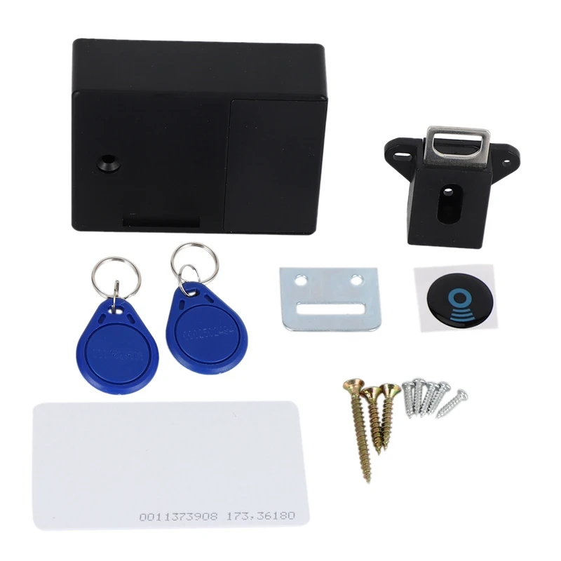 2 набора RFID Электронный шкаф замок DIY для деревянного ящика шкафа готов к