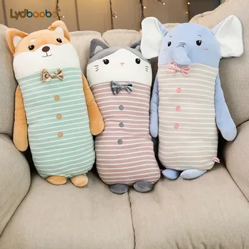

65cm Appease Animal Elphant Corgi Cat Stuffed Soft Pillow Kids Kawaii Super Quality Plush Dolls Kids Gifts Christmas Present