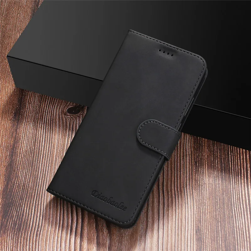 Роскошный Флип Ретро Кожаный чехол для huawei P30 P30 Pro P20Lite мягкий чехол для карт для Mate30 lite Honor10lite Y7 Y9 чехол-кошелек - Цвет: Черный