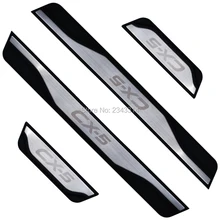 For Mazda CX 5 CX5 KE KF 2012 2019 Stainless Door Sill Scuff Kick Plate Protector Trim Guard Pedal Cover Car Styling Accessories
