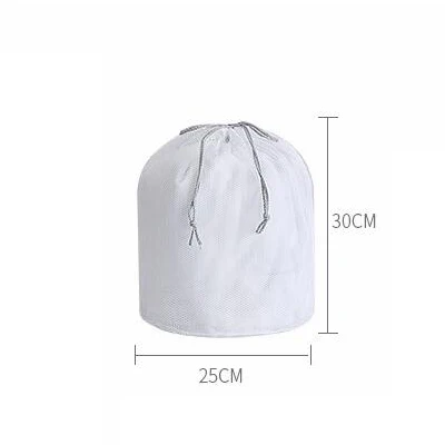 Laundry Bag Washing Machine Bra Clothes Underwear Socks Mesh Bag Travel Sorting Pouch Wash Bags - Цвет: 25x30cm