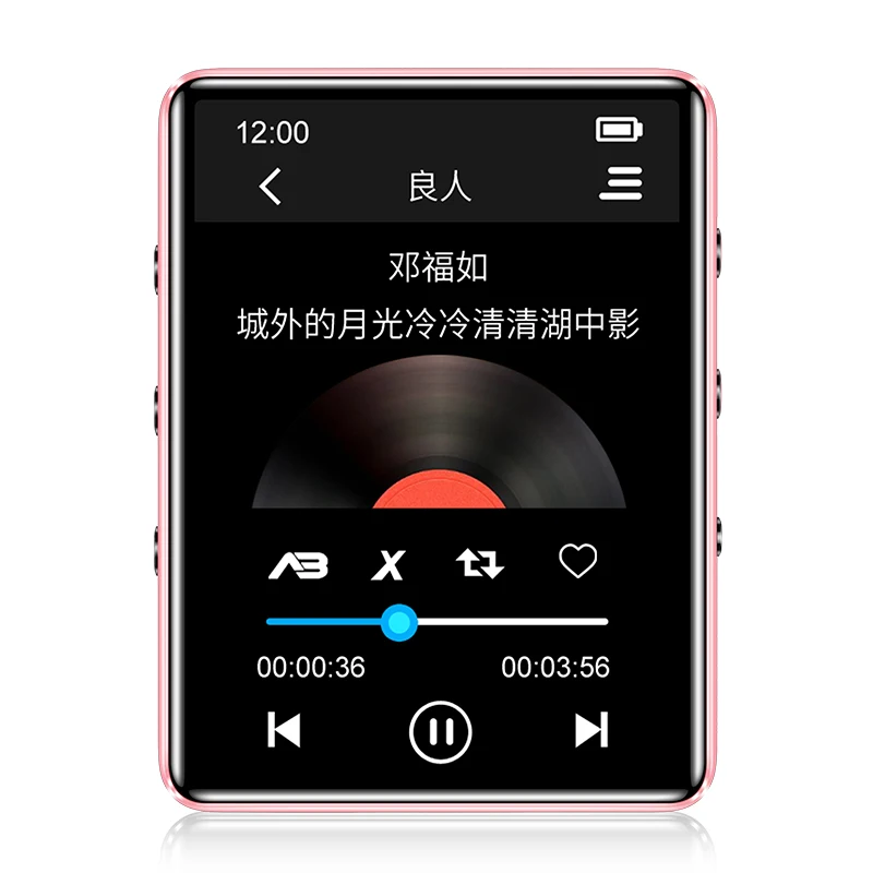 Музыкальный плеер X60 новая версия Bluetooth 5 0 MP3 сенсорный экран встроенный динамик 32