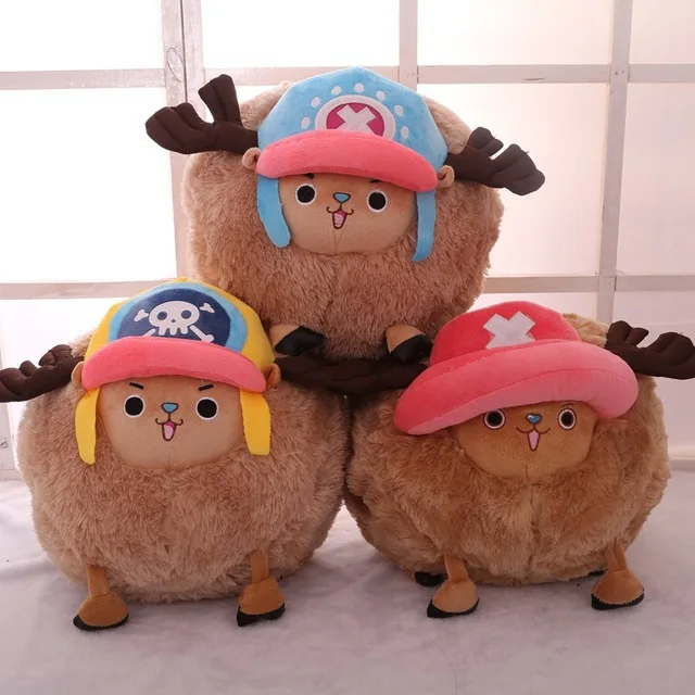 One Piece Tony Chopper Stuffed Plush Doll Soft PP Cotton Cute Pet Cushion Hand warmer Toys | Игрушки и хобби