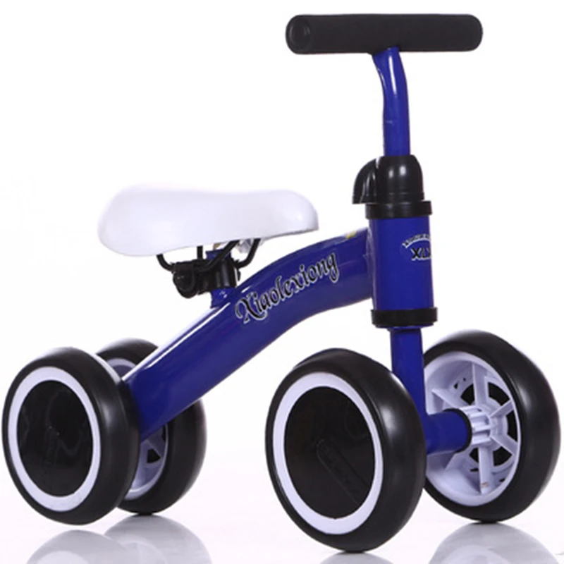 Детский игрушечный балансировочный велосипед с тремя колесами, игрушечный трехколесный велосипед для детей, Детский велосипед, ходунки для детей от 1 до 3 лет, лучший подарок для ребенка