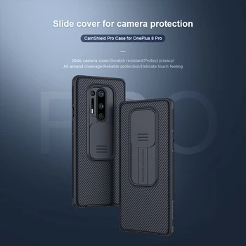 

NILLKIN Shockproof Privacy Clean Back Cover Case For OnePlus 8Pro Camera Protect