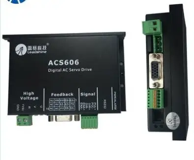 Оригинальный сервопривод постоянного тока ACS606 работает при 3-фазных