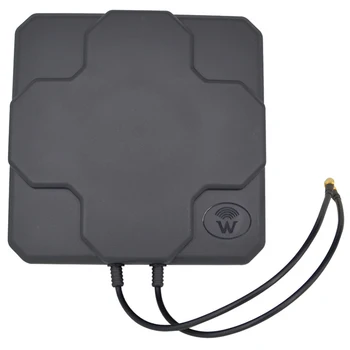

2X22DBi Outdoor 4G LTE MIMO Antenna Dual Polarization Panel Directional External Antenna for SMA Male 20cm Cable