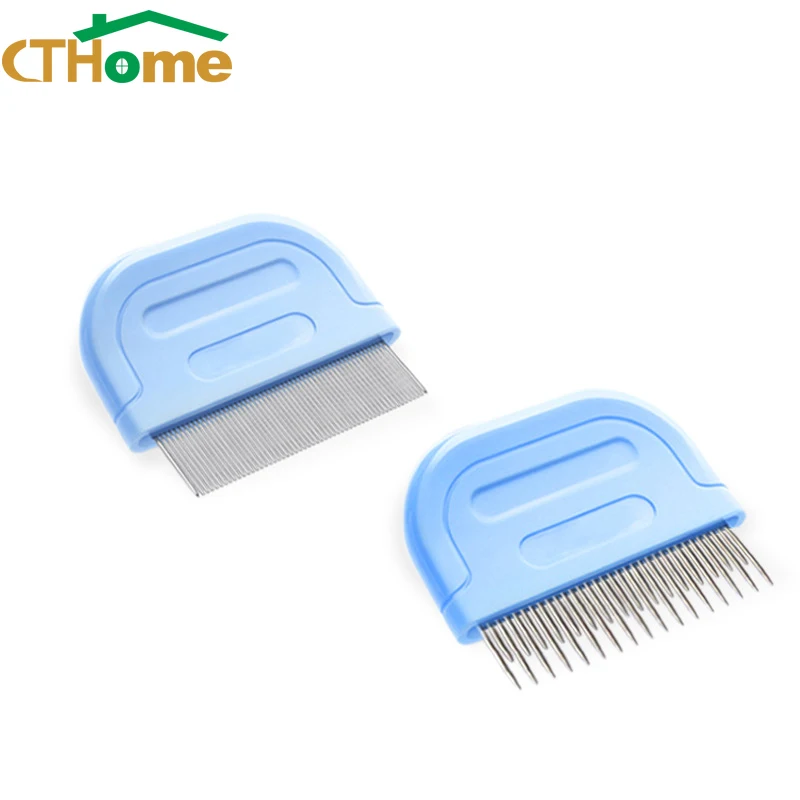 1pc Pet Supplies Combs Dog And Cat Grooming Removes Lice Out Flea Stainless Steel Needle Brush Cats Products for Pets Tickle