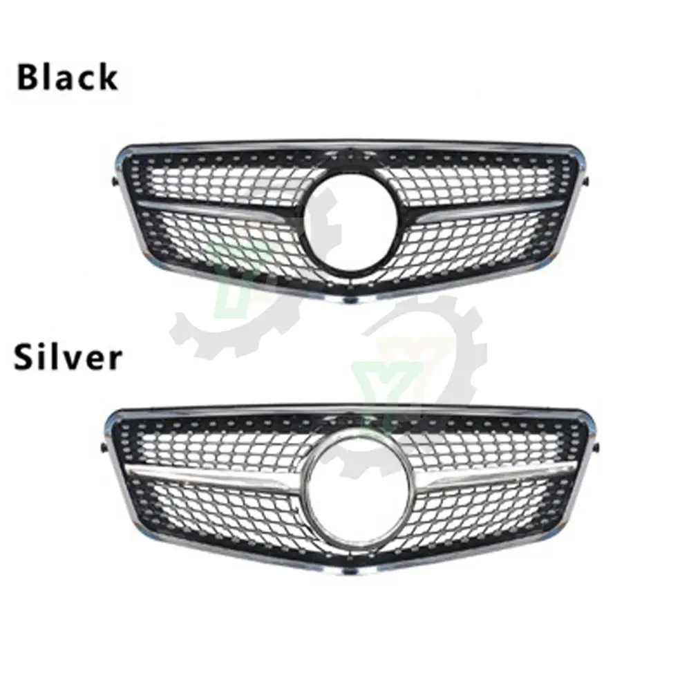 Sport Front Radiator Grid Inlet Grille Bumper Grill Tuning Accessories For Mercedes Benz E class W212 2009-2013 GT Diamond Style